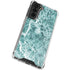 Crushed Turquoise Galaxy S21 FE Clear Case